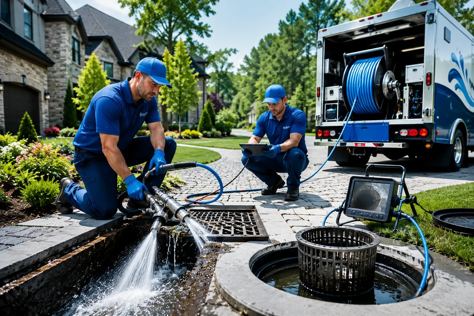 Local outdoor drain cleaning professionals in Macomb, OK